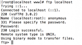 CentOS7.0下安装FTP服务的方法