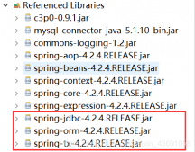 Spring框架的JdbcTemplate使用