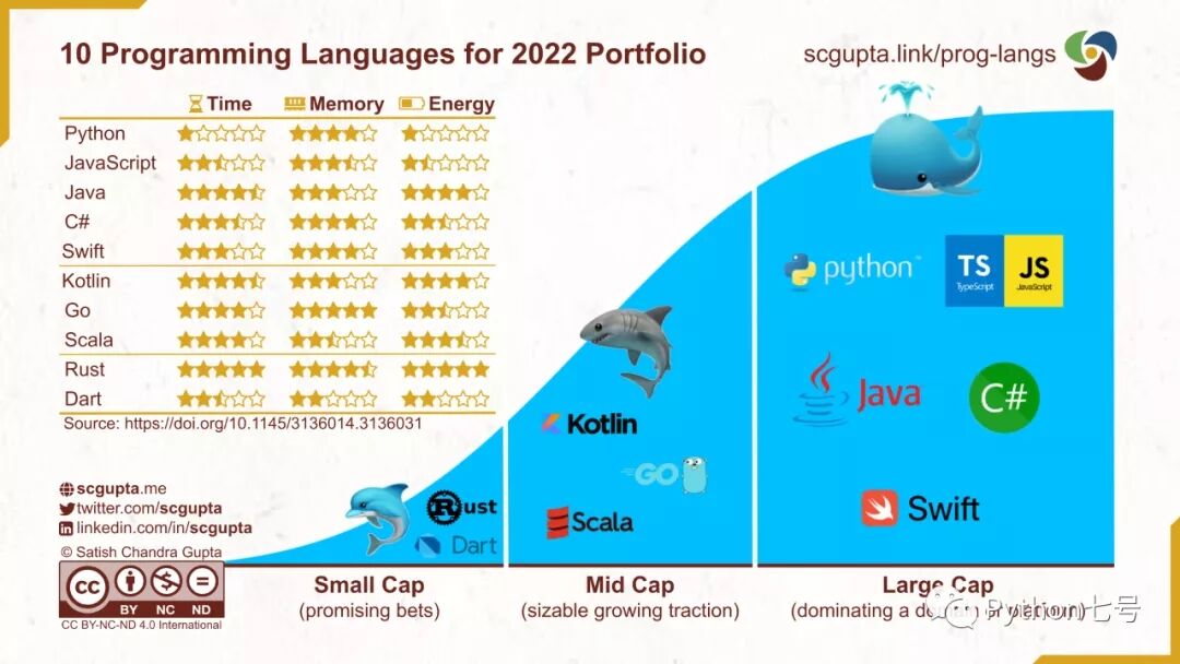 2022 年，最具投资价值的前十大编程语言