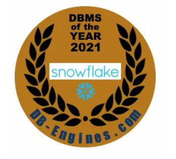 DB-Engines 公布 2021 年度数据库：Snowflake