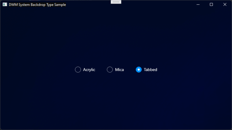 微软 Windows 11 全新模糊效果曝光：名为 Tabbed，比亚克力、云母颜色更深