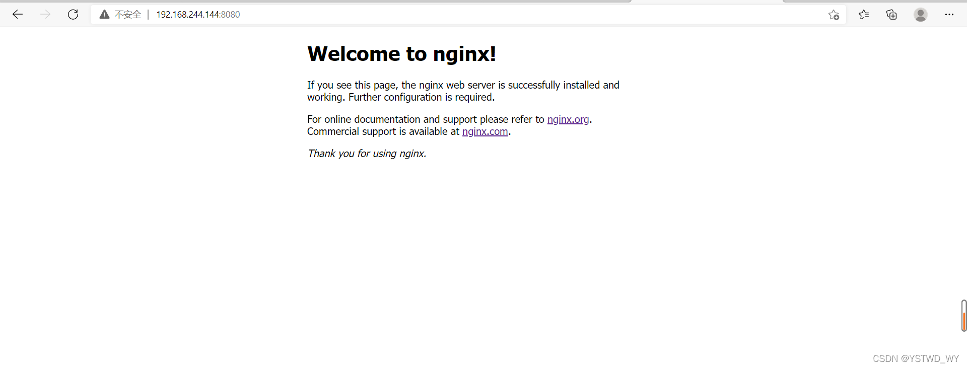 nginx容器配置文件独立的实现