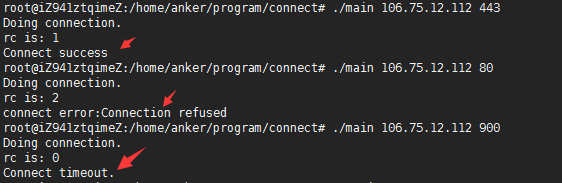 Linux下connect超时处理（总结）