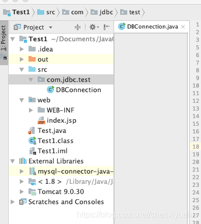 Java基础MAC系统下IDEA连接MYSQL数据库JDBC过程