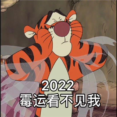 2022虎年俏皮的可爱的小老虎表情 2022虎力全开可爱的表情合集