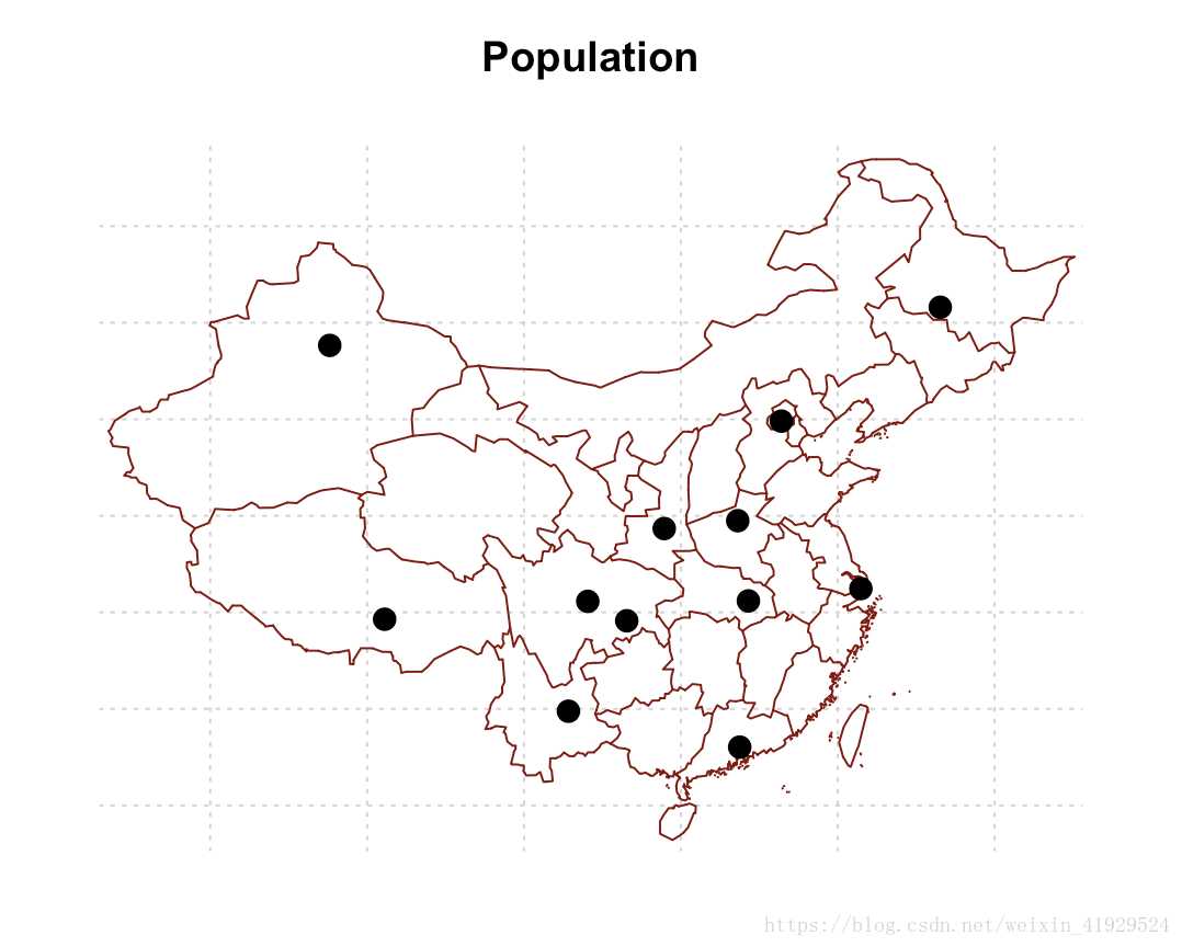 R绘制漂亮的中国地图的实现示例
