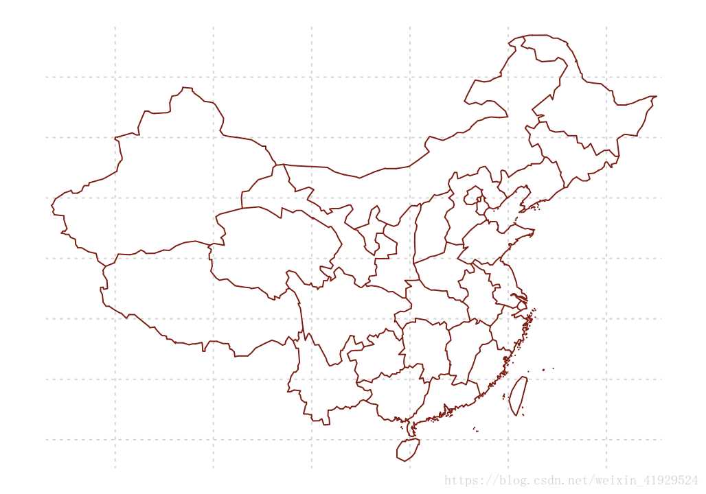 R绘制漂亮的中国地图的实现示例