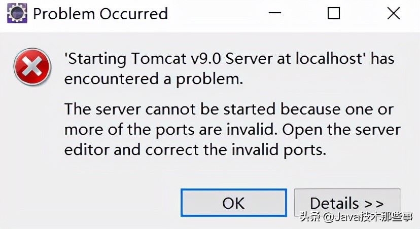 eclipse配置Tomcat和Tomcat出现无效端口解决办法