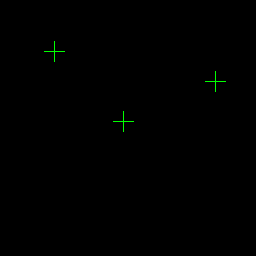 python opencv鼠标画点之cv2.drawMarker()函数