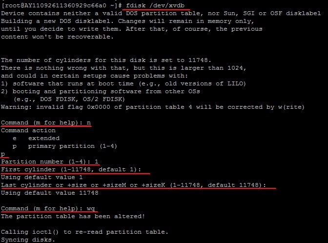 linux系统挂载数据盘的方法(视频图文教程)