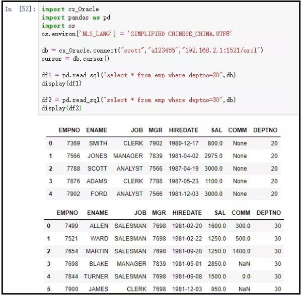 Python操作MySQL MongoDB Oracle三大数据库深入对比