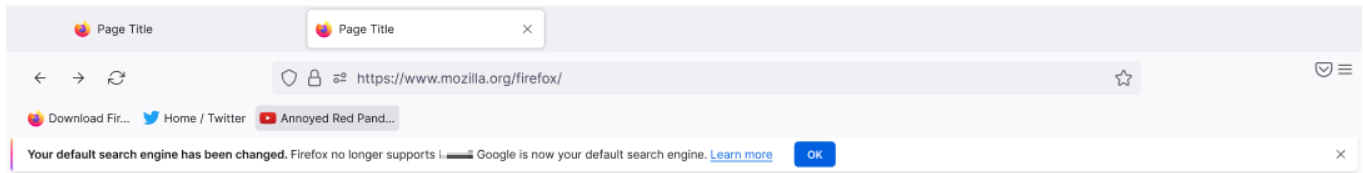 协议没谈拢，Firefox 火狐浏览器将更换内置搜索引擎