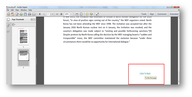C# PDF Page操作设置页面切换按钮的方法