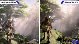 《地平线：西之绝境》游戏画面VS预告片 提升明显但也有缩水