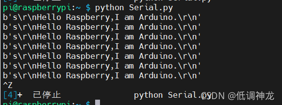 树莓派(python)与arduino串口通信的详细步骤