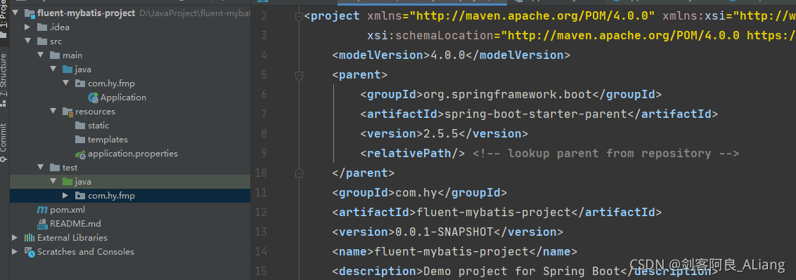 Java Fluent Mybatis实战之构建项目与代码生成篇上