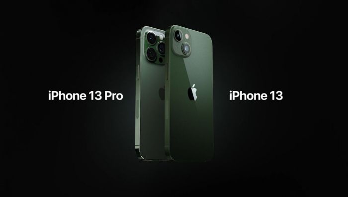 苹果为iPhone 13和iPhone 13 Pro推出两种绿色外观选择