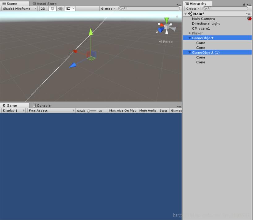 Unity3D自定义创建圆锥体