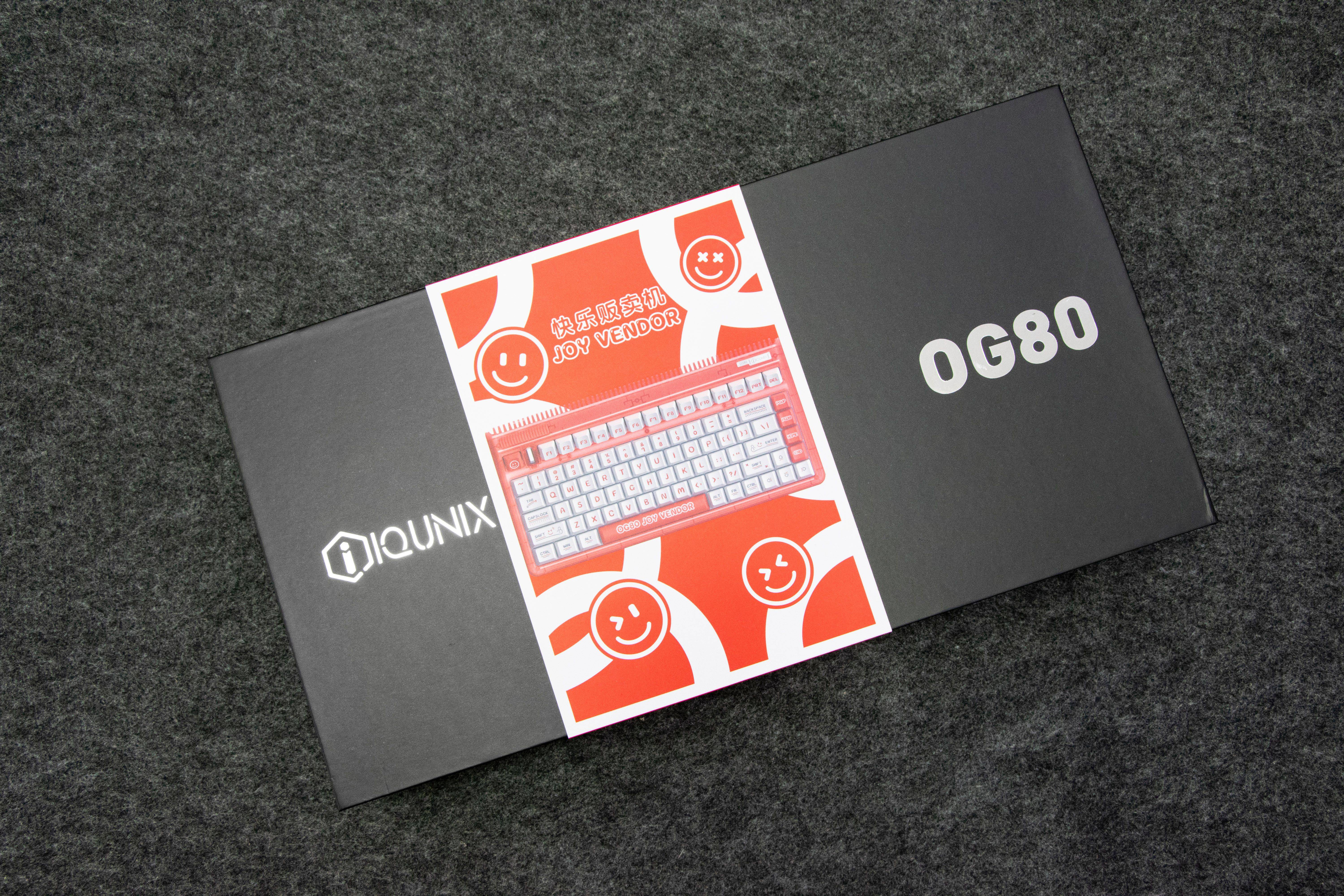 夏天打开IQUNIX OG80 快乐贩卖机的正确方法