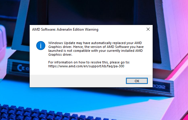 Windows 11 更新自动安装旧版本 AMD 驱动，导致特定软件出现问题
