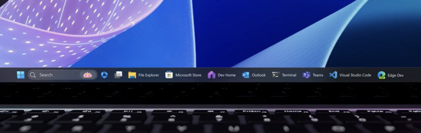 微软公布 Windows 11 新功能：任务栏取消合并、原生 RGB 灯光控制等