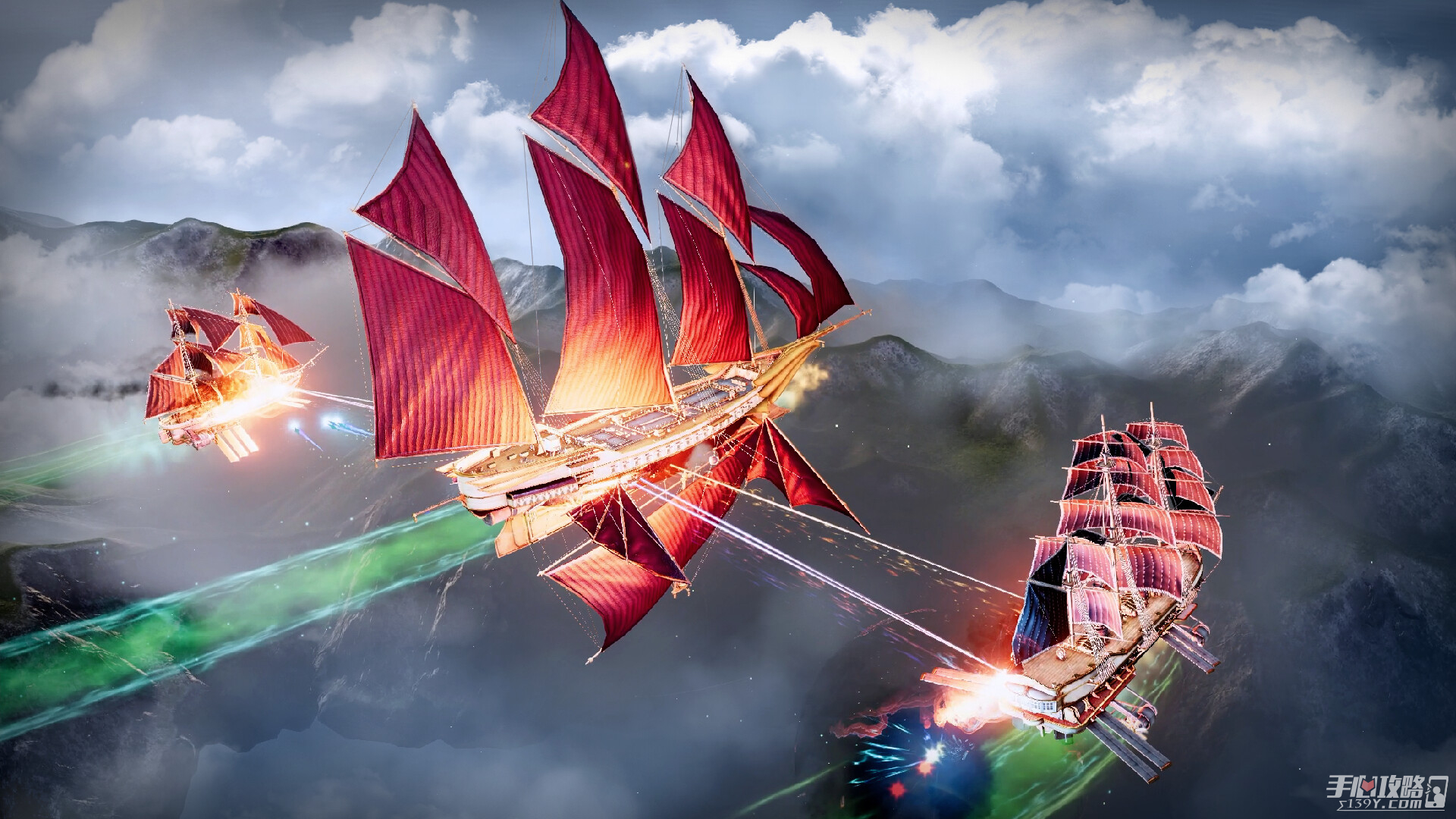 飞艇贸易和战斗模拟游戏《飞空艇时代：贸易帝国》上架steam