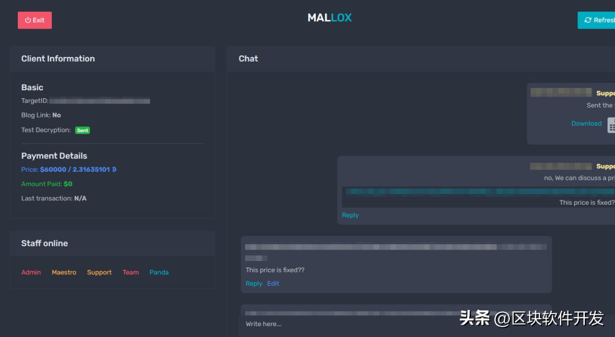 新型Mallox勒索软件通过招募加盟组织来快速扩张